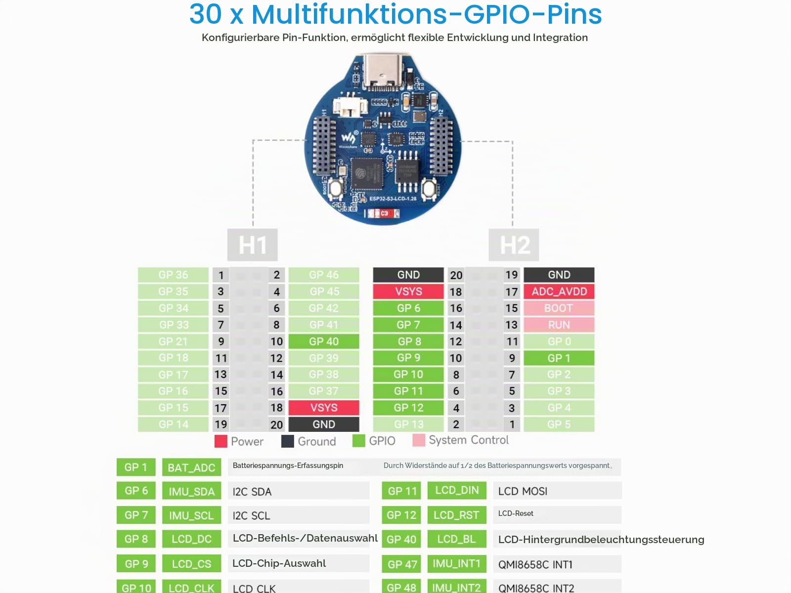 waveshare-esp32-s3-entwicklungsboard-mit-1-28-zoll-rund-lcd-240x240-wifi-bluetoo image 5