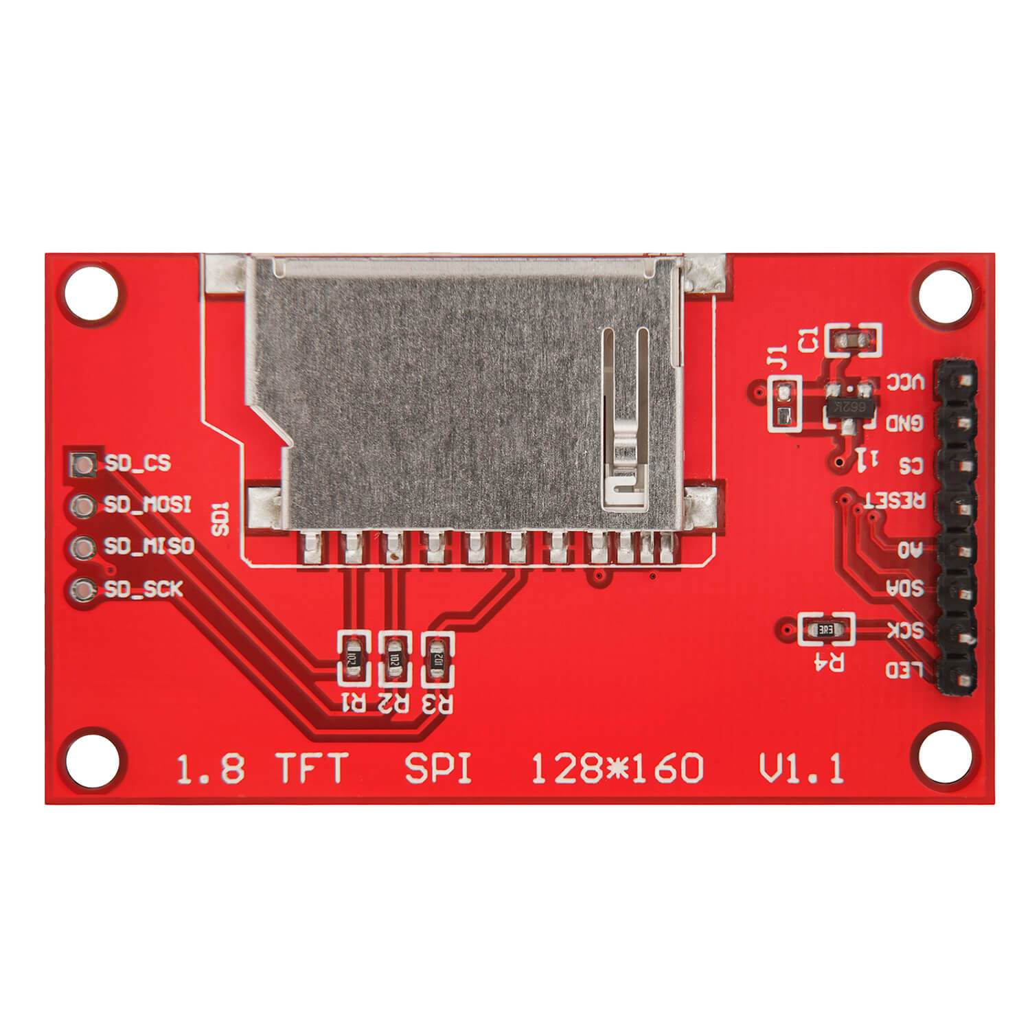 az-delivery-1-8-zoll-spi-tft-display-128x160-st7735 image 3