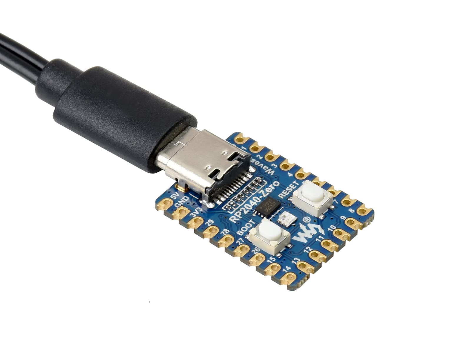 waveshare-rp2040-zero-pico-like-mcu-board-mit-usb-c-und-2mb-flash image 3