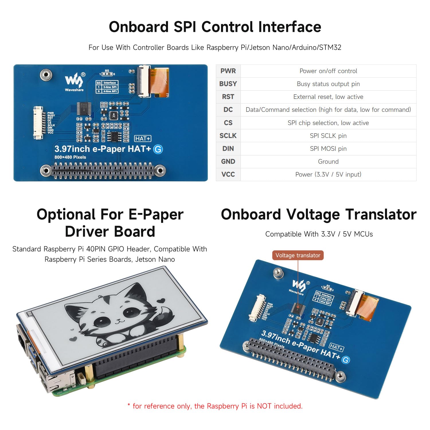 waveshare-3-97-zoll-e-paper-raw-display-800x480-schwarz-wei-spi image 6