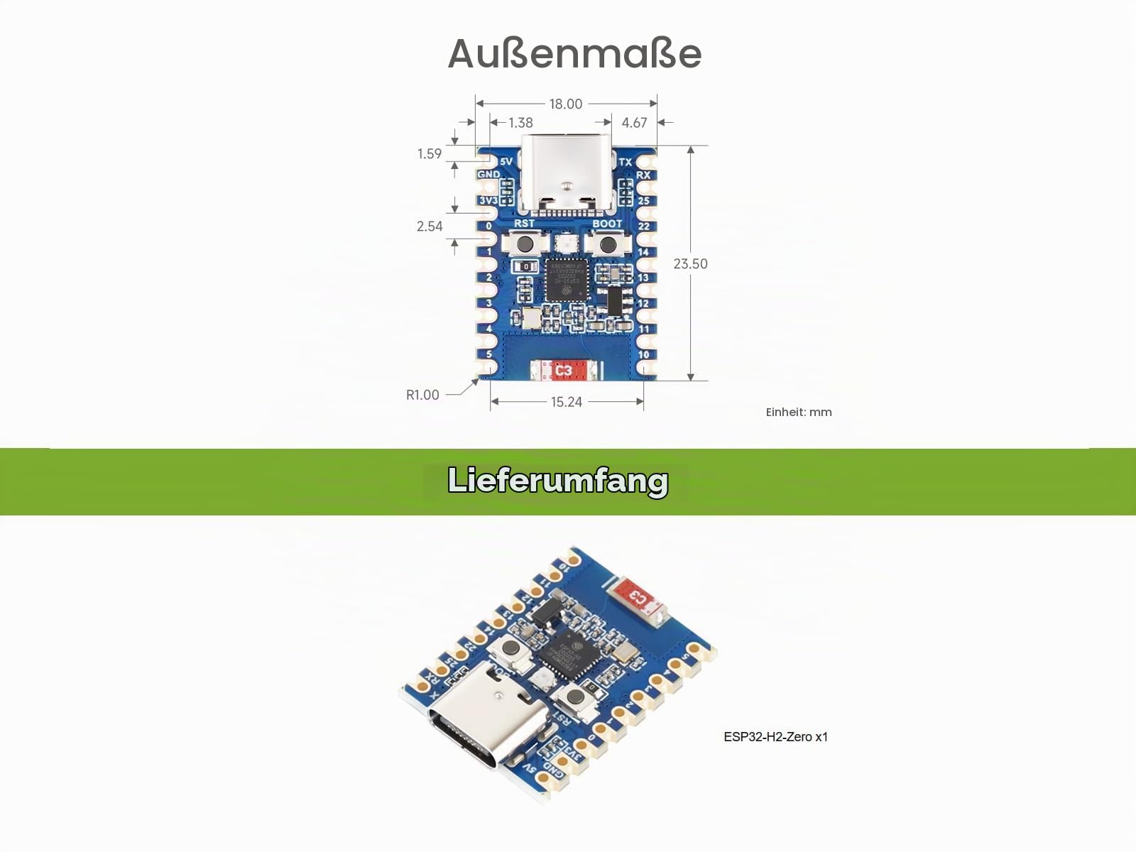 waveshare-esp32-h2-zero-mini-entwicklungsboard-mit-zigbee-und-ble-5 image 7
