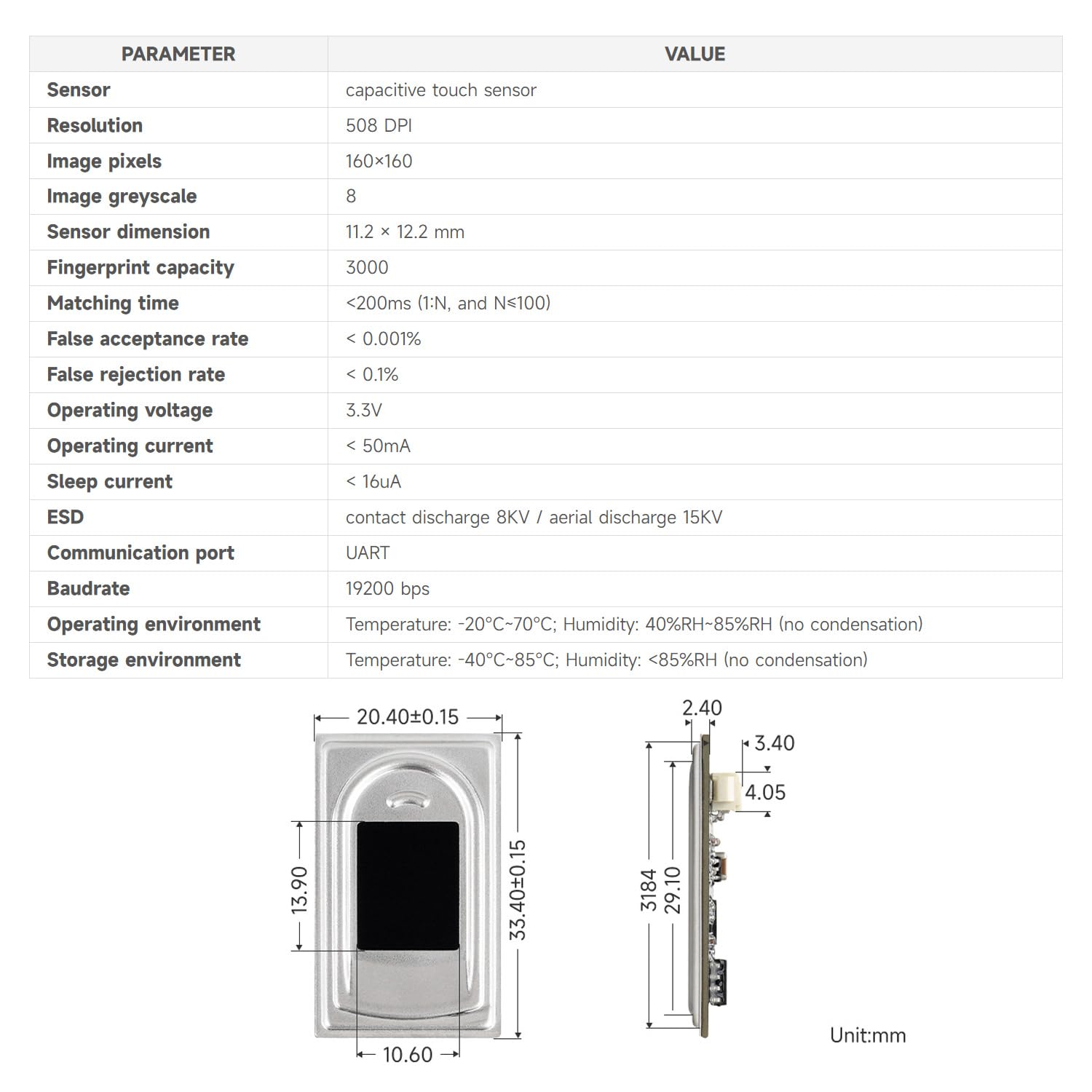 waveshare-kapazitiver-fingerprint-sensor-e-rechteckig-all-in-one-uart image 4