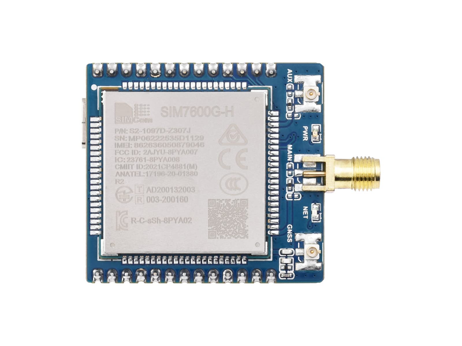waveshare-sim7600g-h-4g-modul-vorverl-tet-gnss-4g-3g-2g-f-r-raspberry-pi-esp32-s image 1