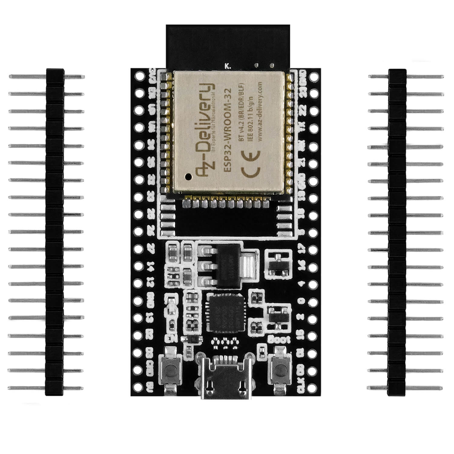az-delivery-esp32-dev-kit-c-v4-unverl-tet-mit-esp32-wroom-32-wlan-und-bluetooth image 2
