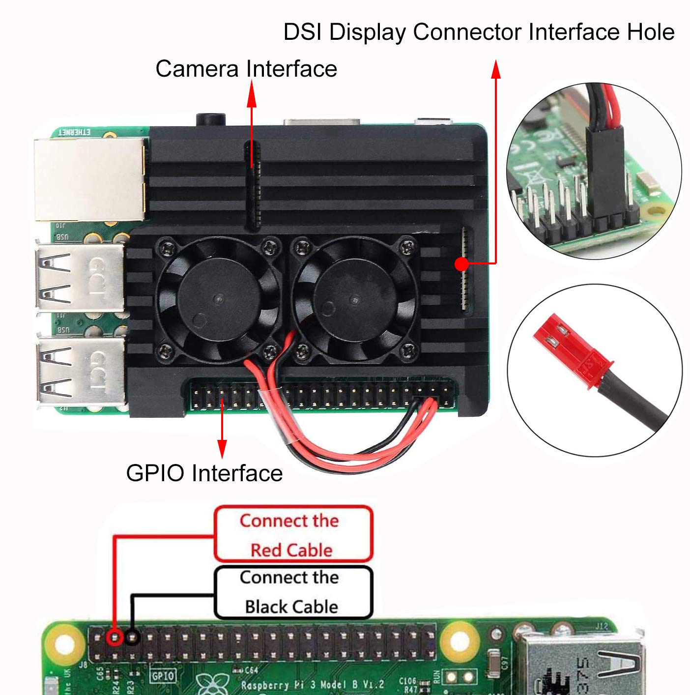 az-delivery-metallgeh-use-f-r-raspberry-pi-2b-3b-3b-mit-doppel-l-fter image 3