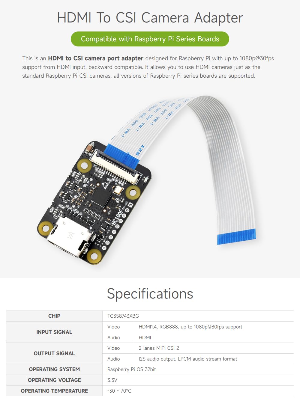 waveshare-hdmi-zu-csi-adapter-f-r-raspberry-pi-bis-zu-1080p-30fps-f-r-pikvm-proj image 3
