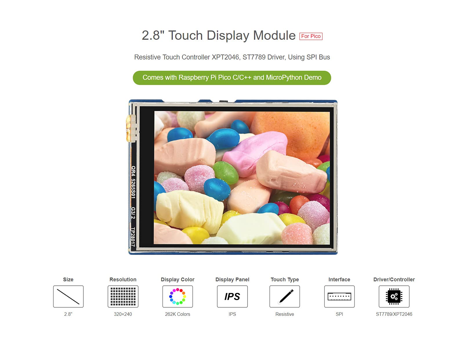 waveshare-2-8-zoll-touch-display-320x240-ips-f-r-raspberry-pi-pico image 3