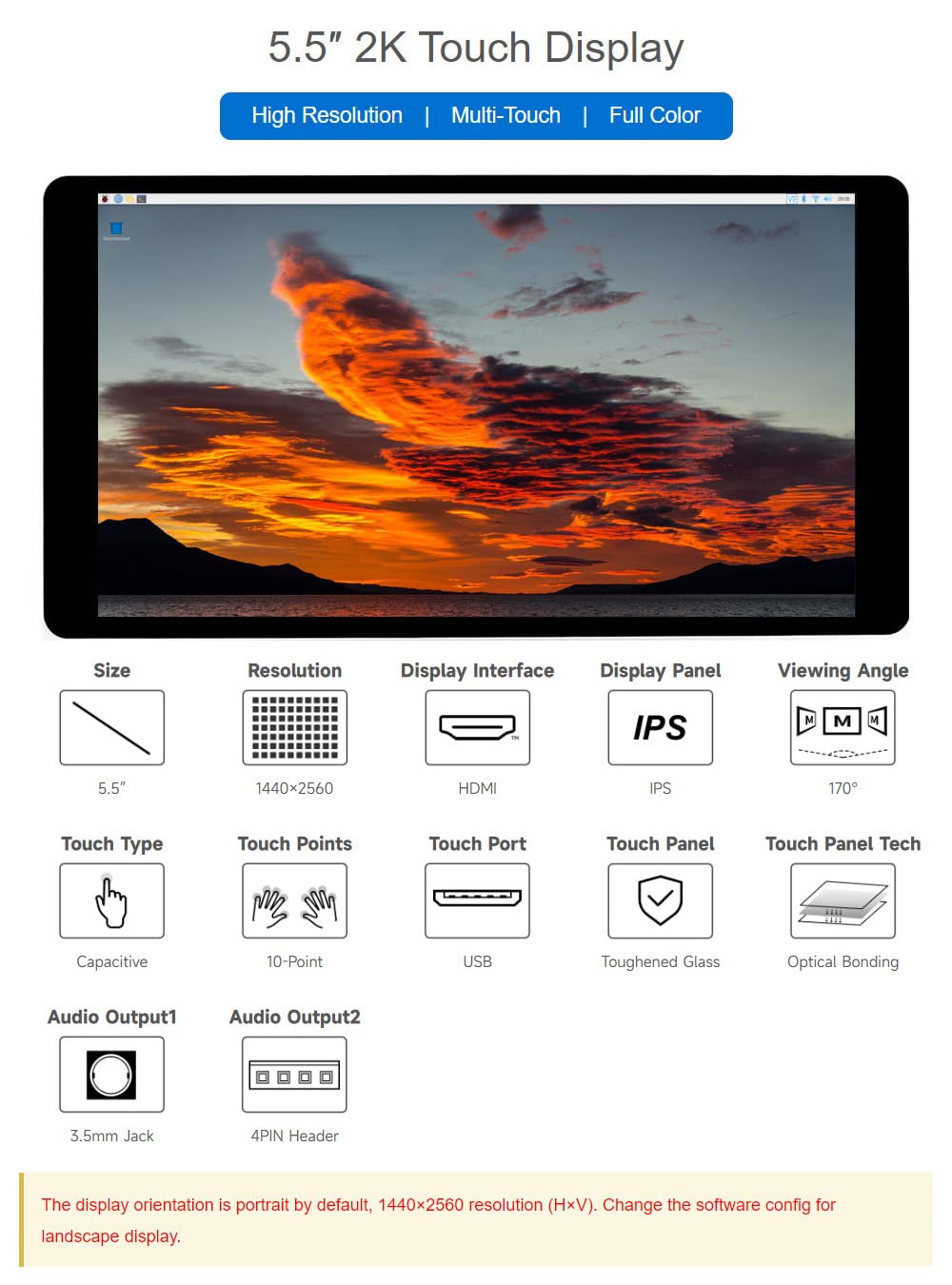 waveshare-5-5-zoll-2k-capacitive-touch-lcd-display-1440x2560-f-r-raspberry-pi image 3