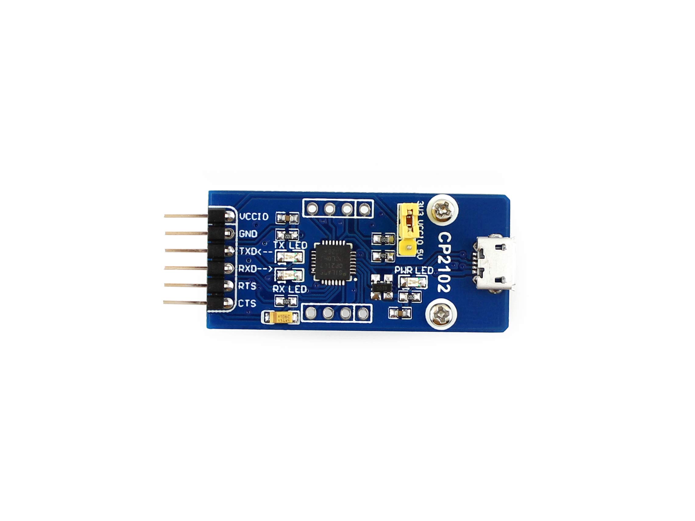 waveshare-cp2102-usb-uart-board-micro-usb-zu-uart-br-cke-5v-3-3v image 3