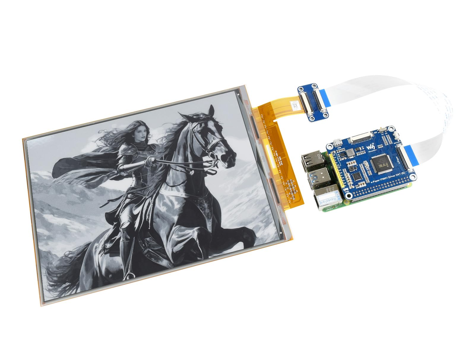 waveshare-10-3-zoll-e-paper-hat-1872-1404-flexibel-f-r-raspberry-pi-stm32 image 4