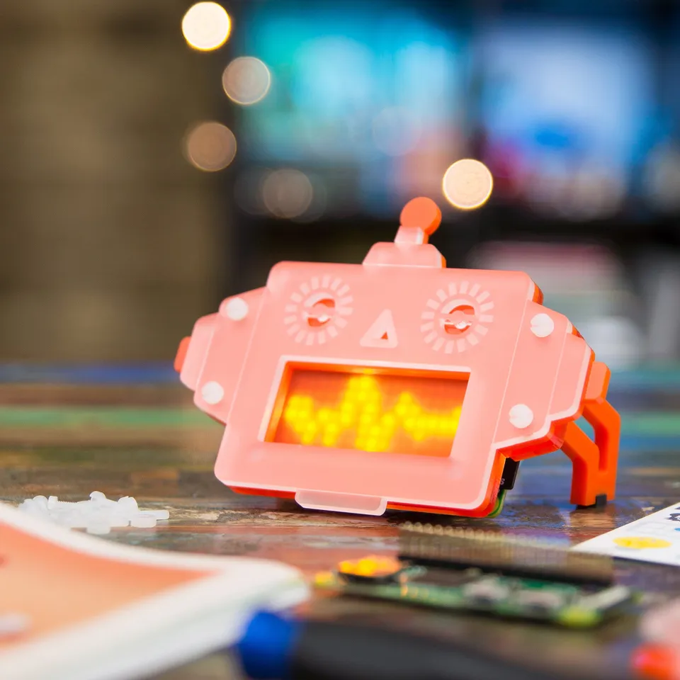 pimoroni-scroll-bot-pi-zero-wh-projekt-kit-mit-scroll-hat-mini image 1