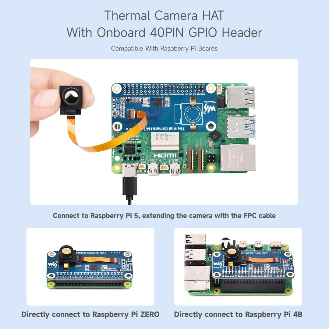 waveshare-long-wave-ir-w-rmebildkamera-modul-80x62-45-fov-mit-40pin-gpio image 6