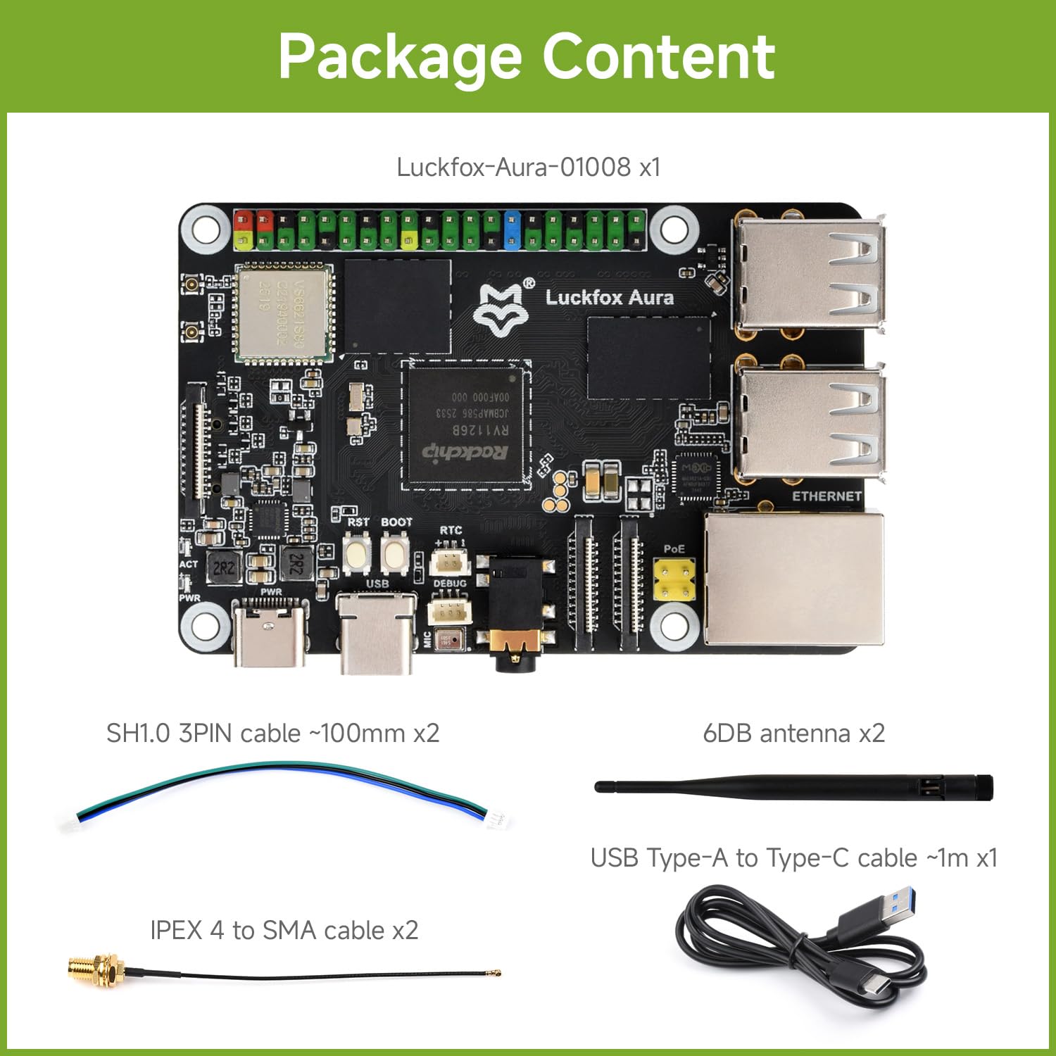 waveshare-luckfox-aura-linux-entwicklungsboard-rv1126b-quad-core-1gb-ram-8gb-emm image 2