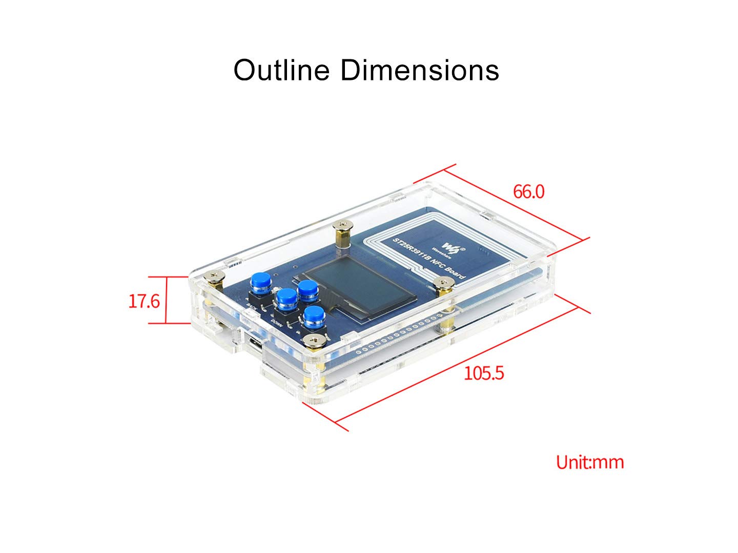 waveshare-st25r3911b-nfc-evaluation-kit-f-r-passive-nfc-e-paper image 6