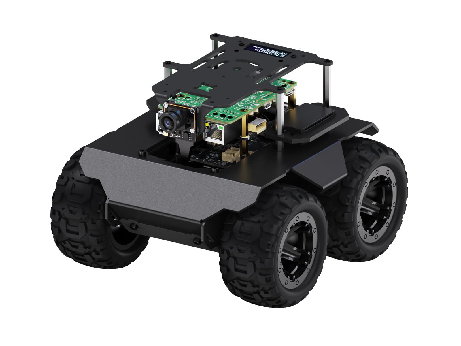 waveshare-rasprover-4wd-ki-roboter-mit-raspberry-pi-5-4gb-dual-controller-vision image 1