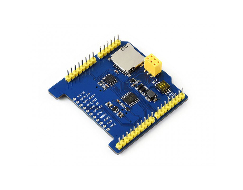 waveshare-universal-e-paper-driver-shield-hat-f-r-arduino-stm32-spi image 2