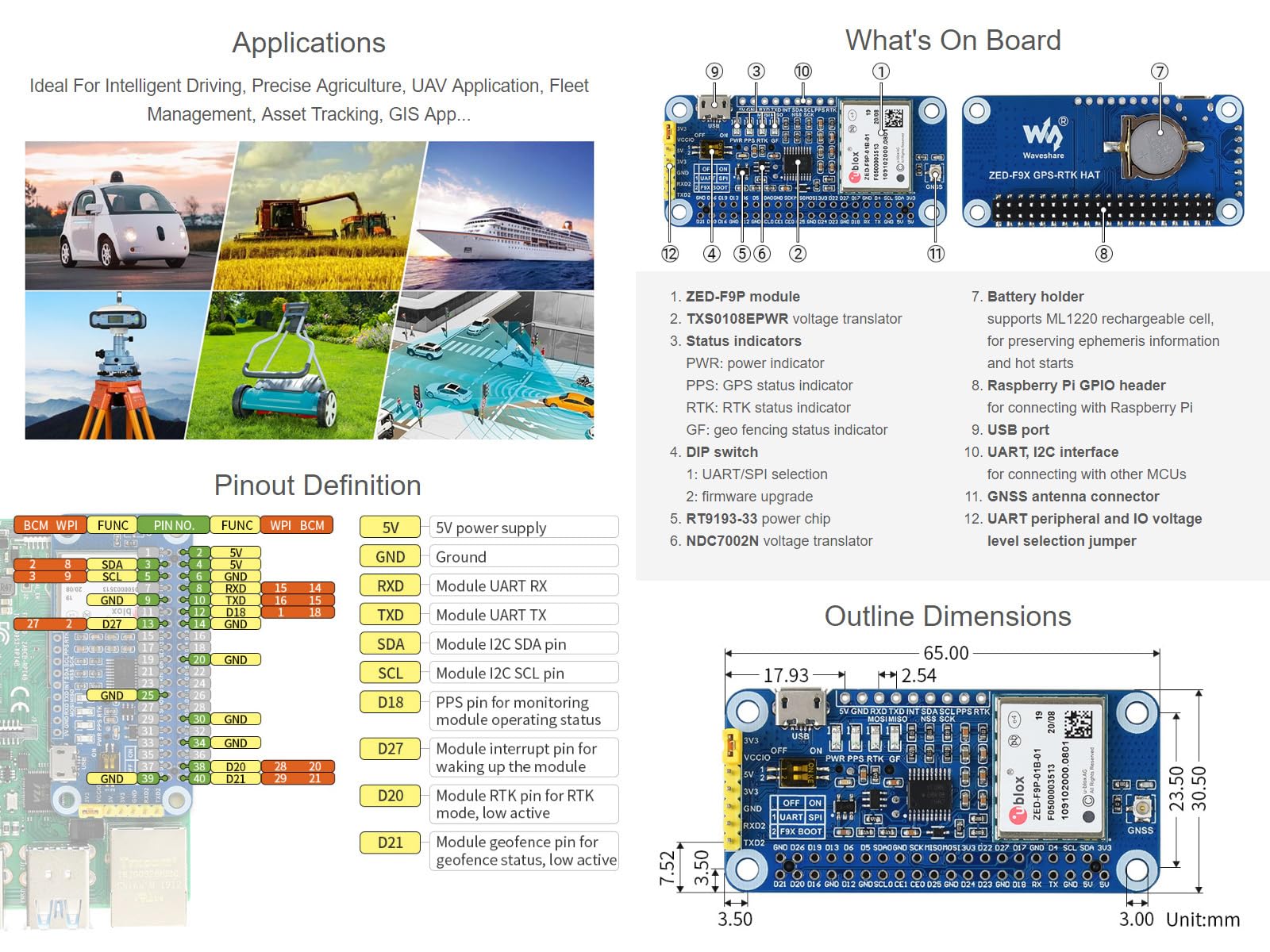 waveshare-zed-f9p-gps-rtk-hat-f-r-raspberry-pi-und-jetson-nano-centimeter-gnss-m image 8