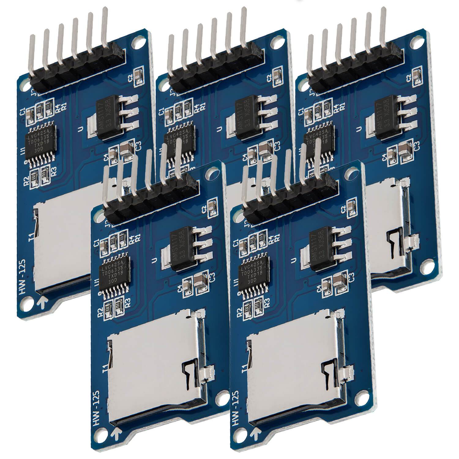 az-delivery-spi-reader-micro-sd-tf-card-shield-modul-memory-card-modul-f-r-ardui image 5