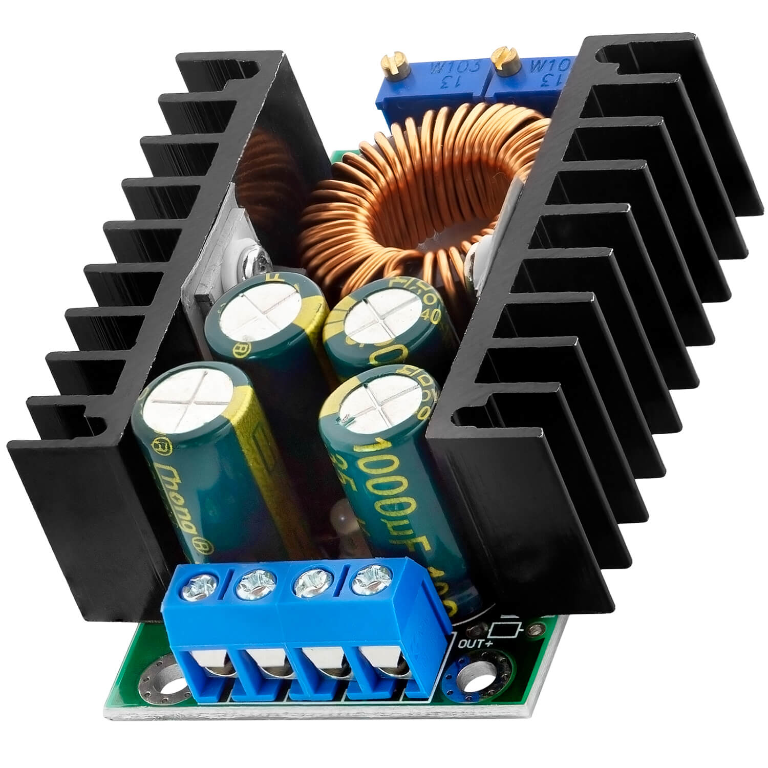 az-delivery-xl4016-step-down-buck-converter-dc-dc-4a-modul image 1
