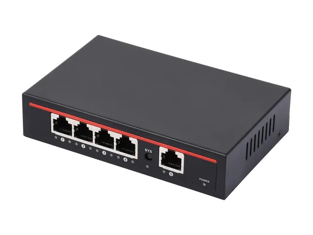 waveshare-ac-poe-gigabit-router-5x-gigabit-wifi-6-bis-3000-mbit-s-mit-poe-out image 1