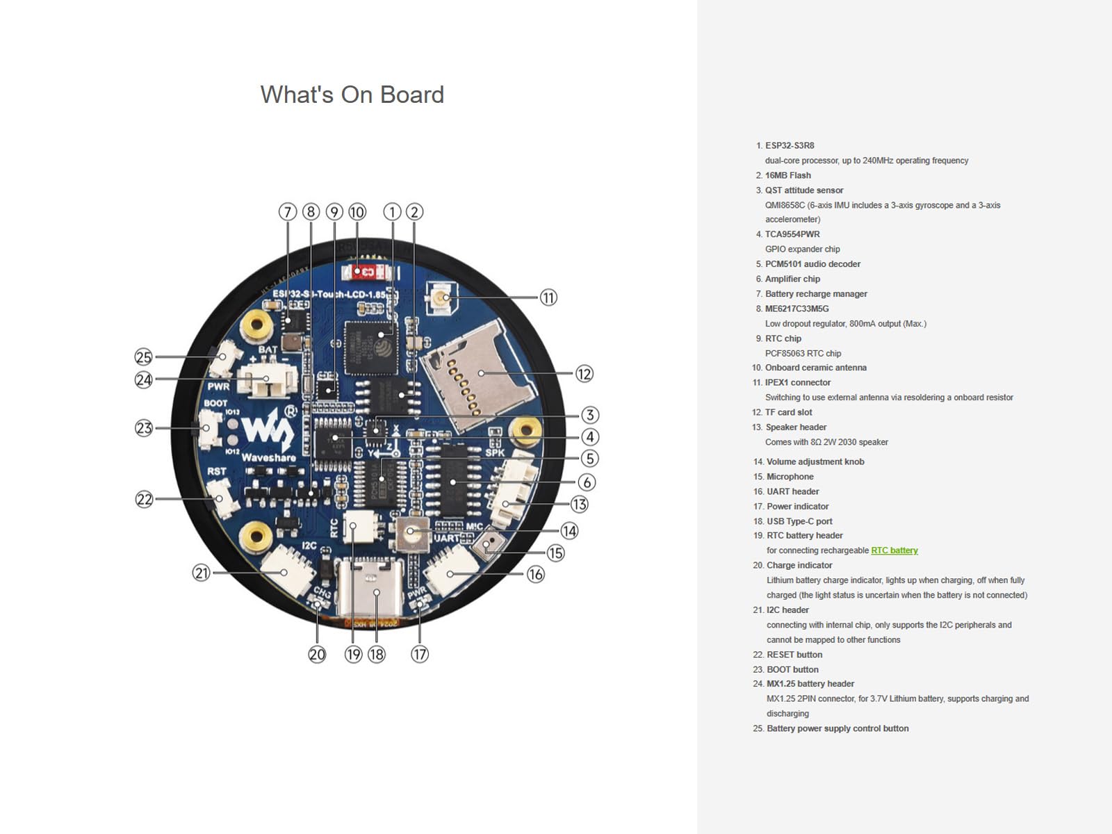 waveshare-esp32-s3-1-85-zoll-rundes-lcd-entwicklungsboard-360x360 image 6
