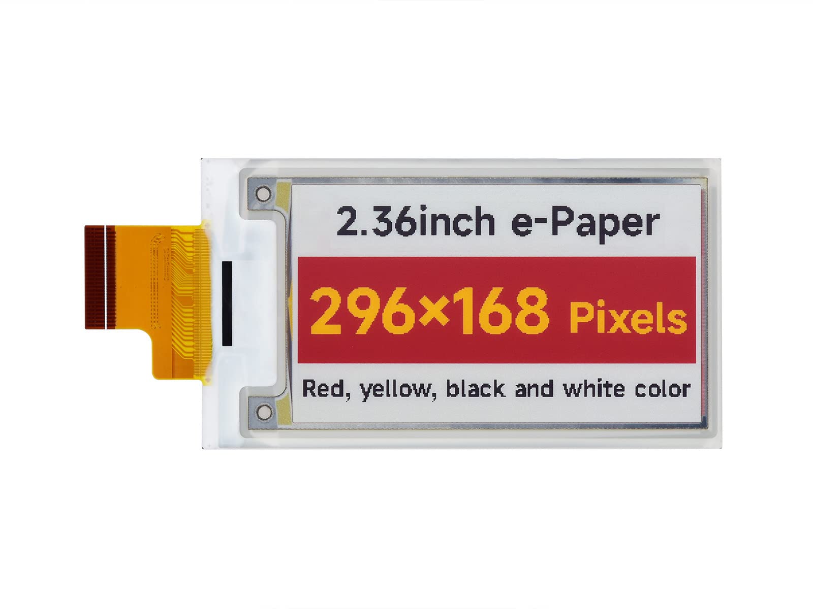 waveshare-2-36-zoll-e-paper-g-raw-display-296x168-rot-gelb-schwarz-wei-ohne-trei image 1