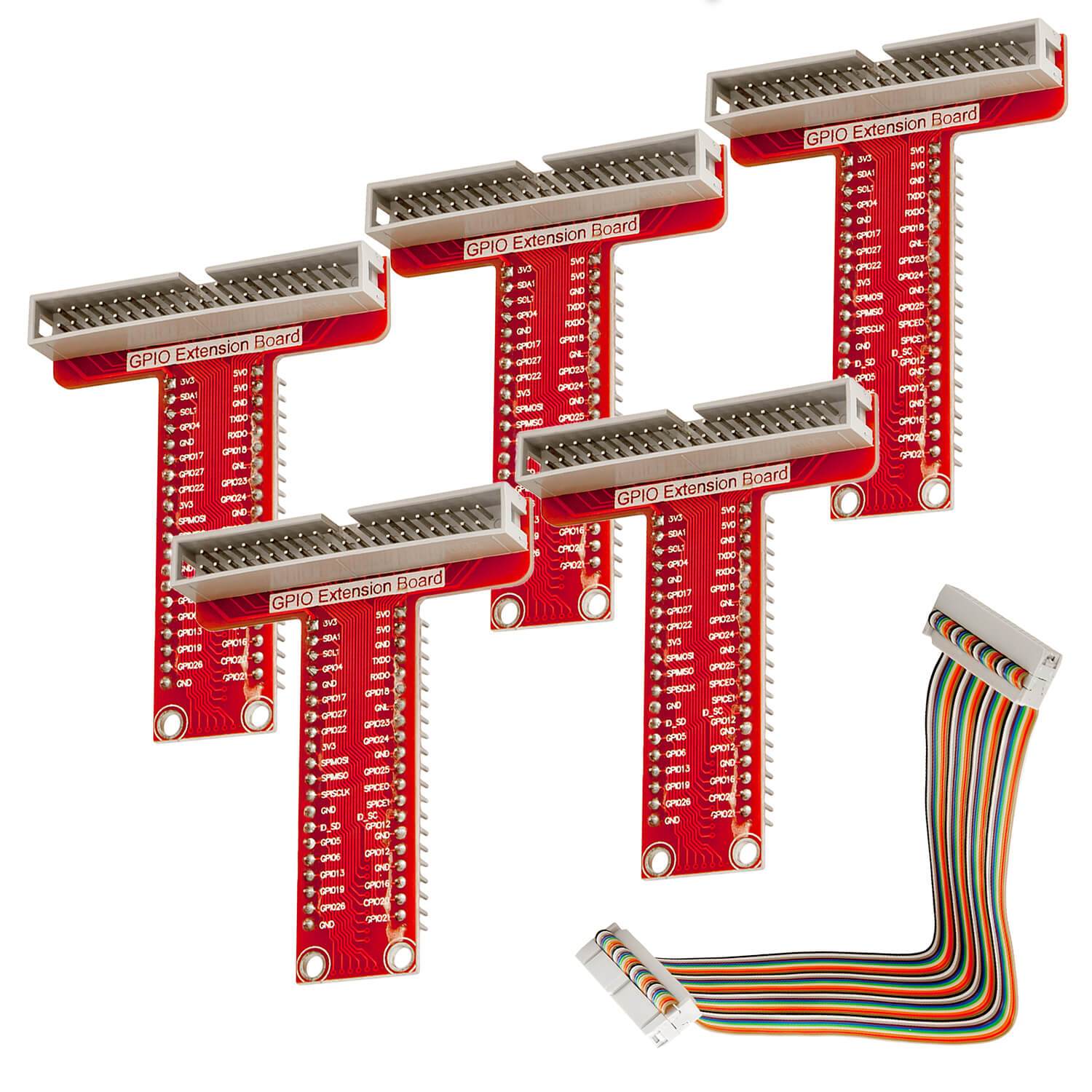 az-delivery-40-pins-gpio-breakout-board-mit-flachband-ribbon-kabel-f-r-raspberry image 6