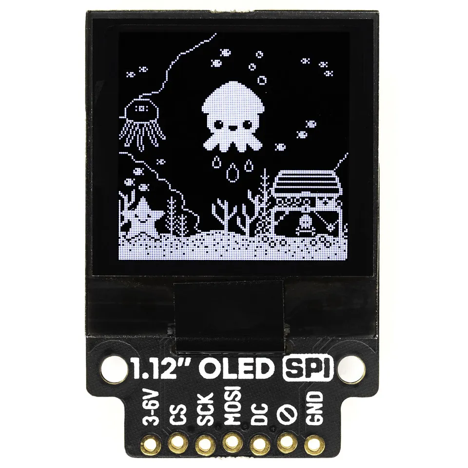 pimoroni-1-12-mono-oled-breakout-128x128-wei-schwarz image 1