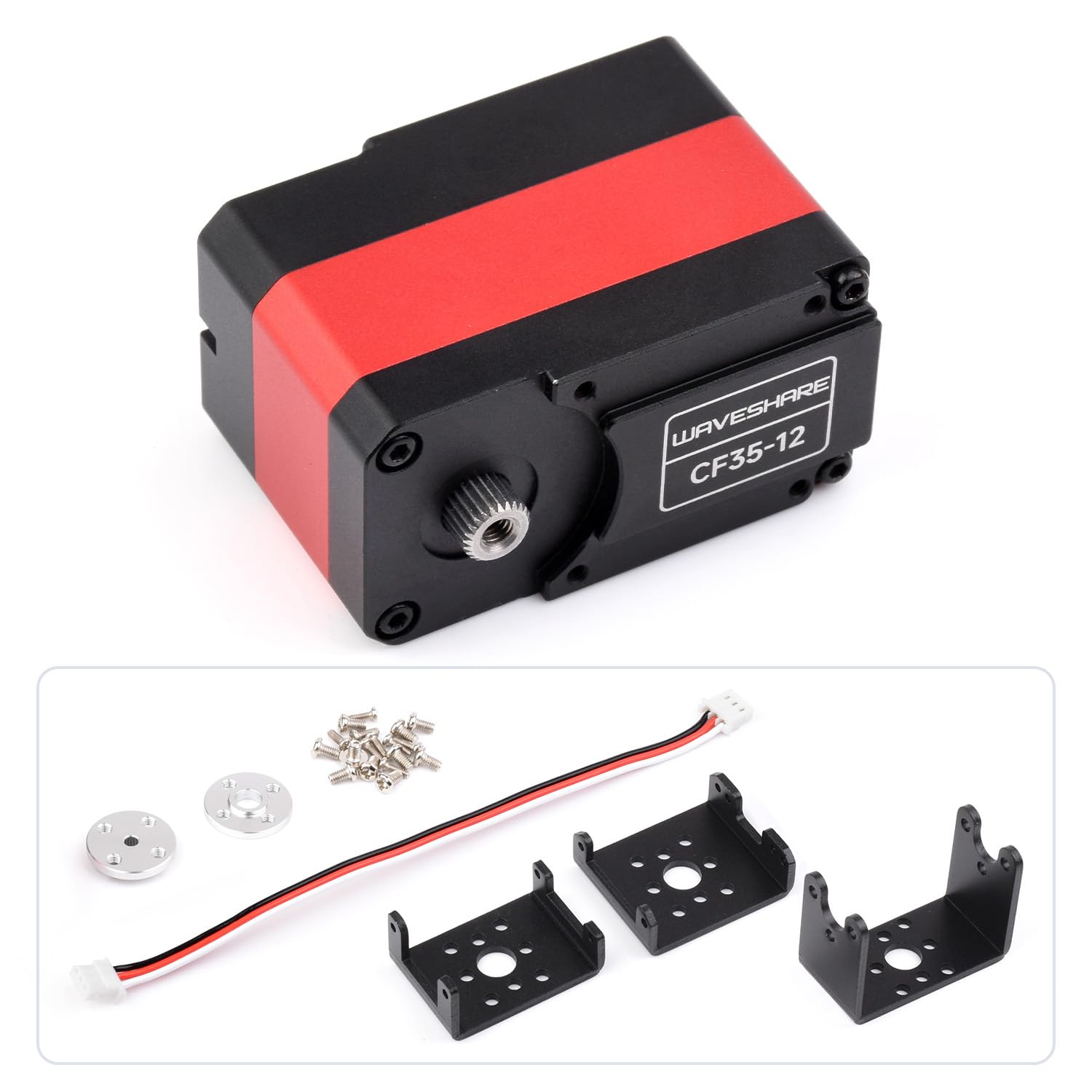 waveshare-cf35-12-bus-servo-35kg-cm-aluminium-mit-360-magnet-encoder image 1