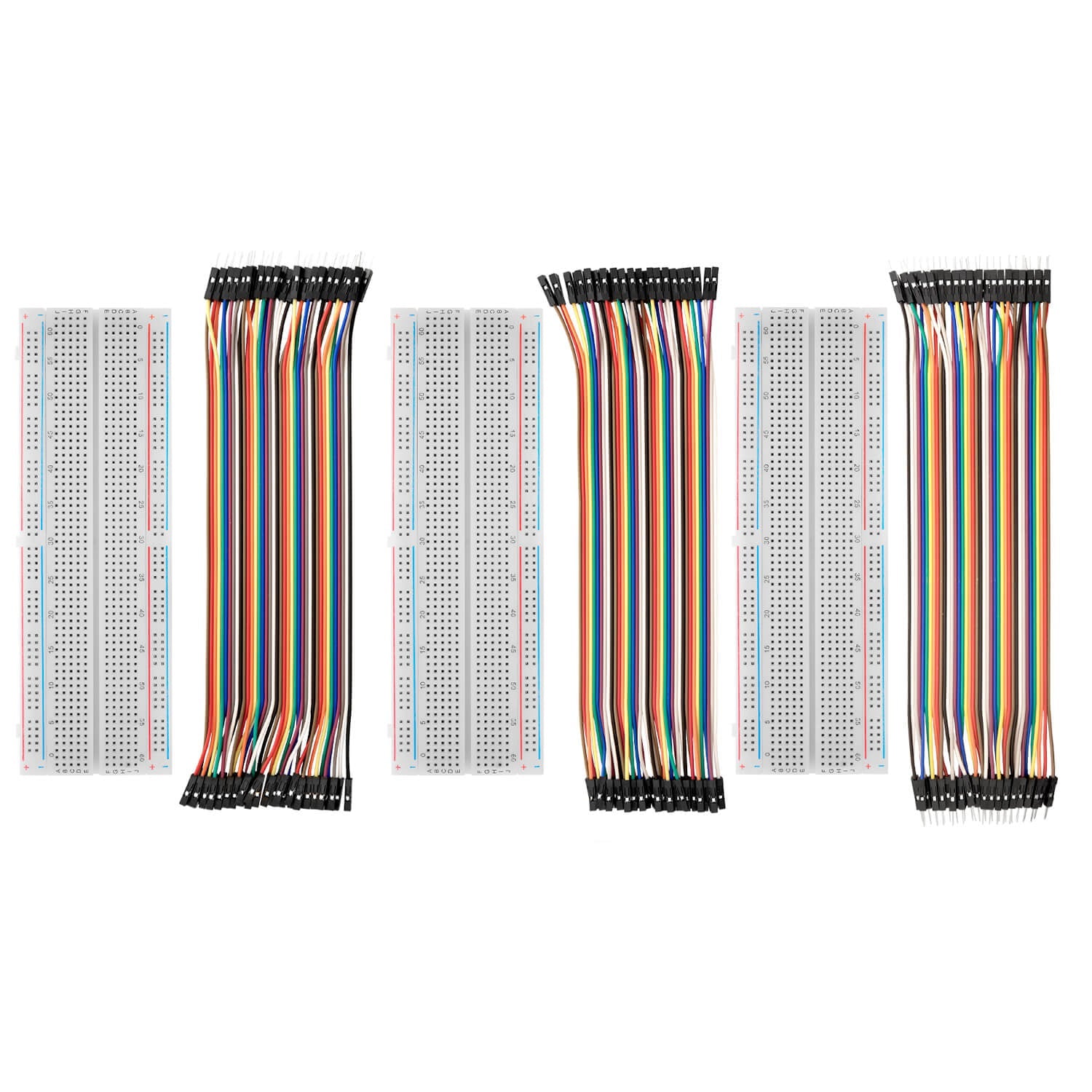 az-delivery-breadboard-kit-3x-mb102-120-jumper-wire-m2m-f2m-f2f image 2