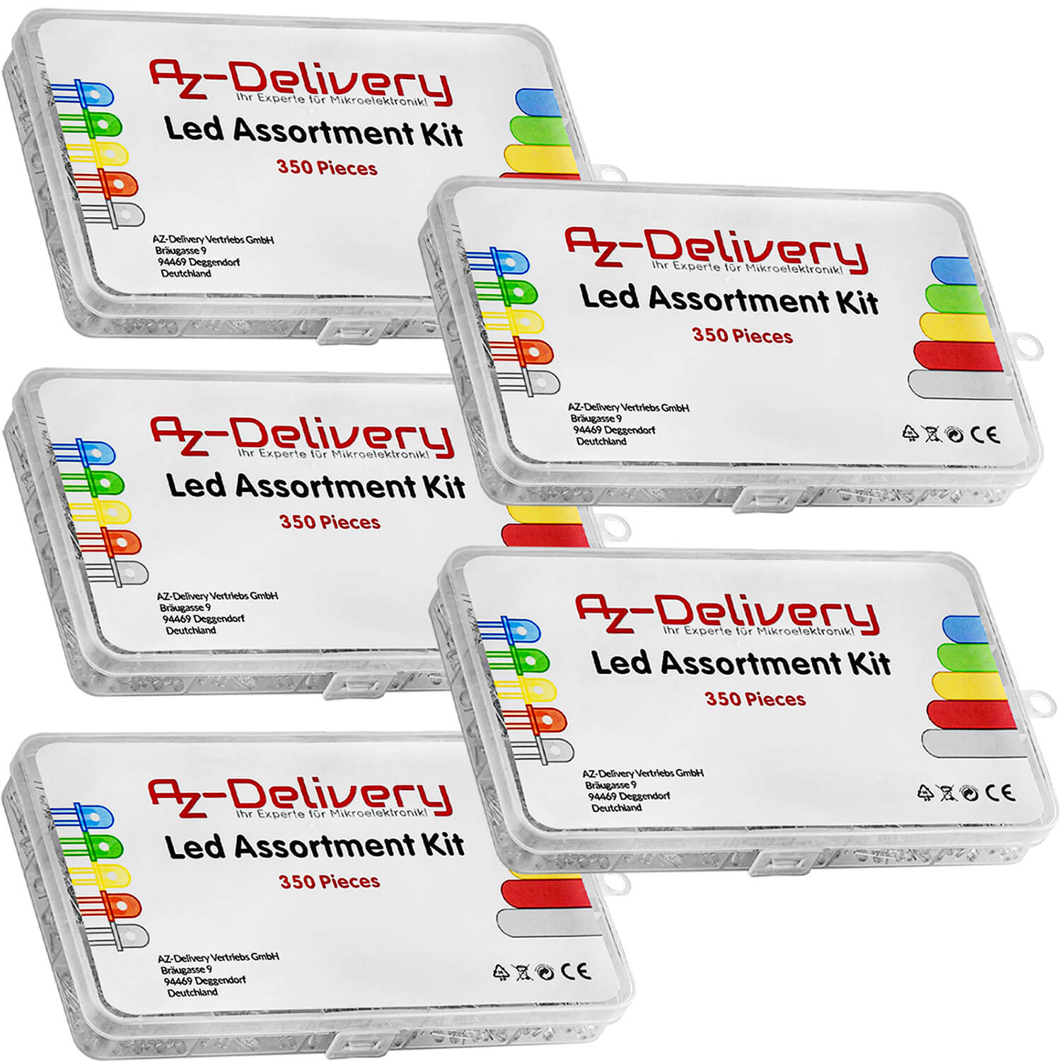 az-delivery-led-leuchtdioden-sortiment-kit-350-st-ck-3mm-5mm-5-farben image 8