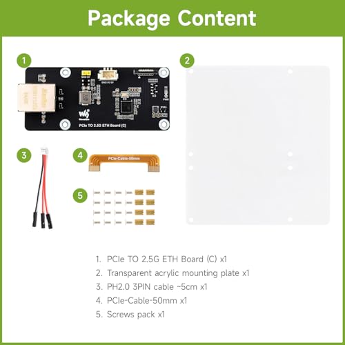 waveshare-pcie-zu-2-5g-eth-board-c-f-r-raspberry-pi-5-rtl8125-treiberlos image 7
