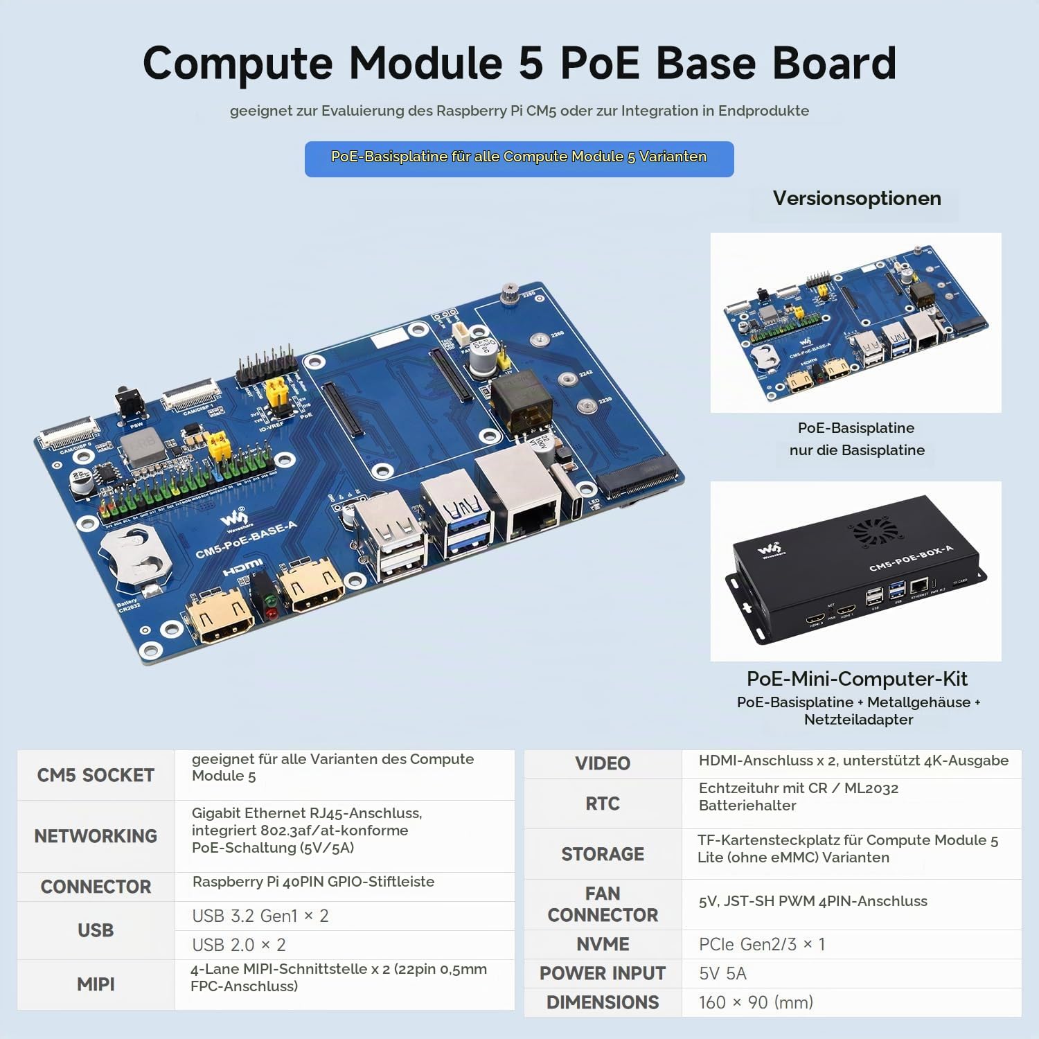 waveshare-compute-module-5-io-board-bundle-poe-board-mit-geh-use-und-netzteil image 3