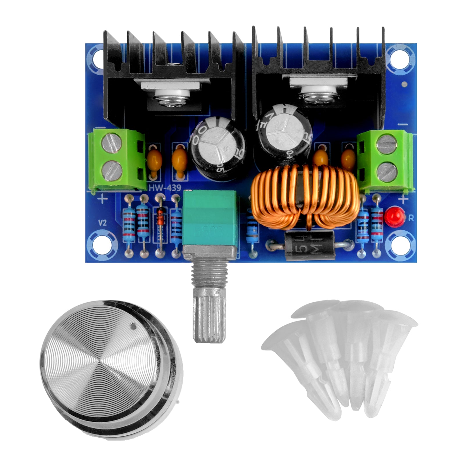 az-delivery-xh-m401-dc-dc-step-down-buck-converter-xl4016e1-8a-einstellbar image 2