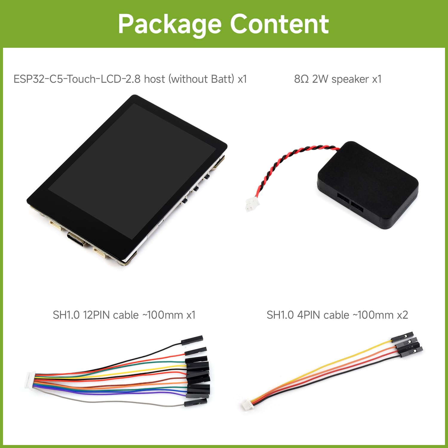 waveshare-esp32-c5-touch-lcd-2-8-en-ips-touch-entwicklungsboard-dual-band-wi-fi image 2