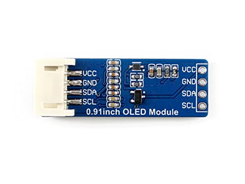 waveshare-0-91-zoll-oled-display-modul-128x32-pixel-i2c-f-r-raspberry-pi-arduino image 8