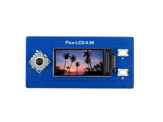 waveshare-0-96-zoll-lcd-display-modul-160x80-pixel-65k-farben-mit-joystick-f-r-r image 1