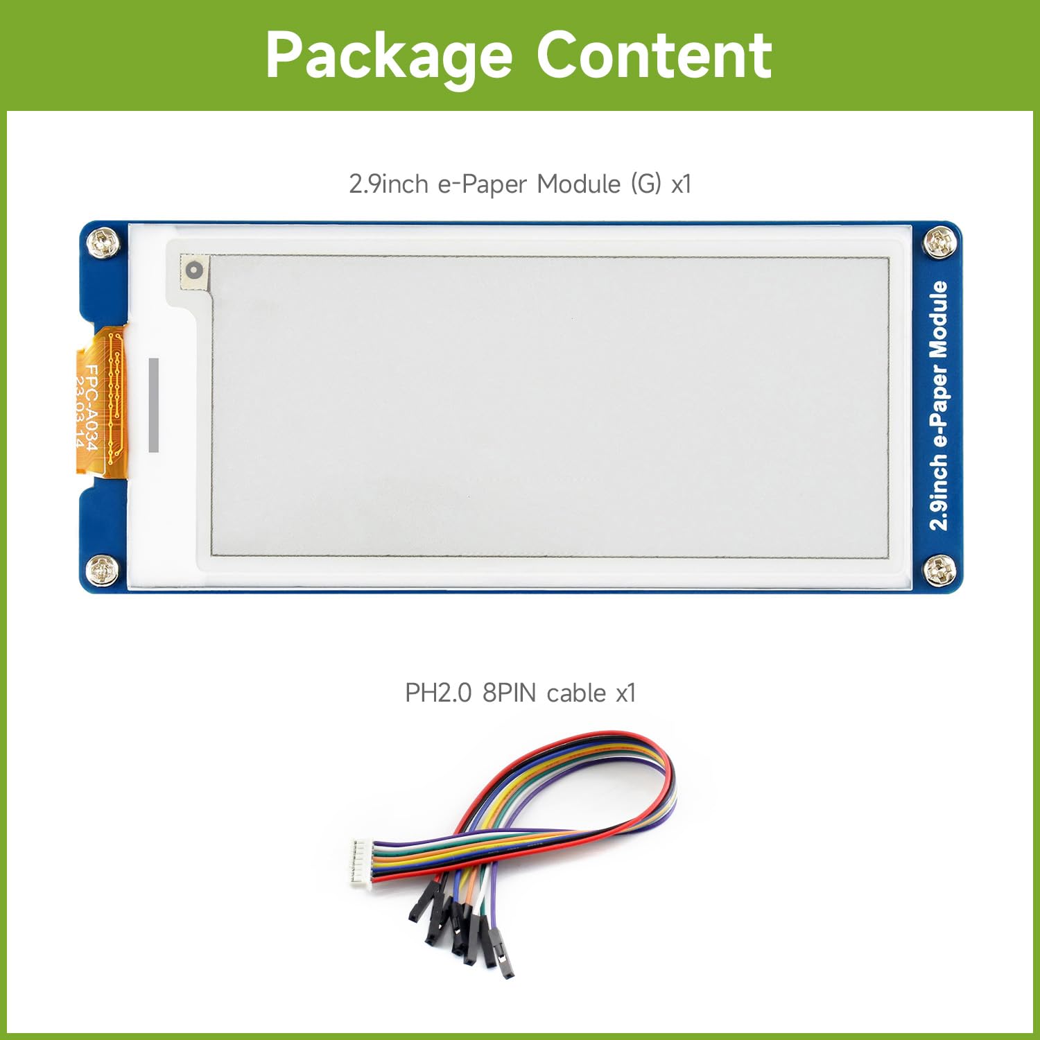 waveshare-2-9-zoll-e-paper-display-g-296x128-rot-gelb-schwarz-wei-spi-mit-treibe image 2