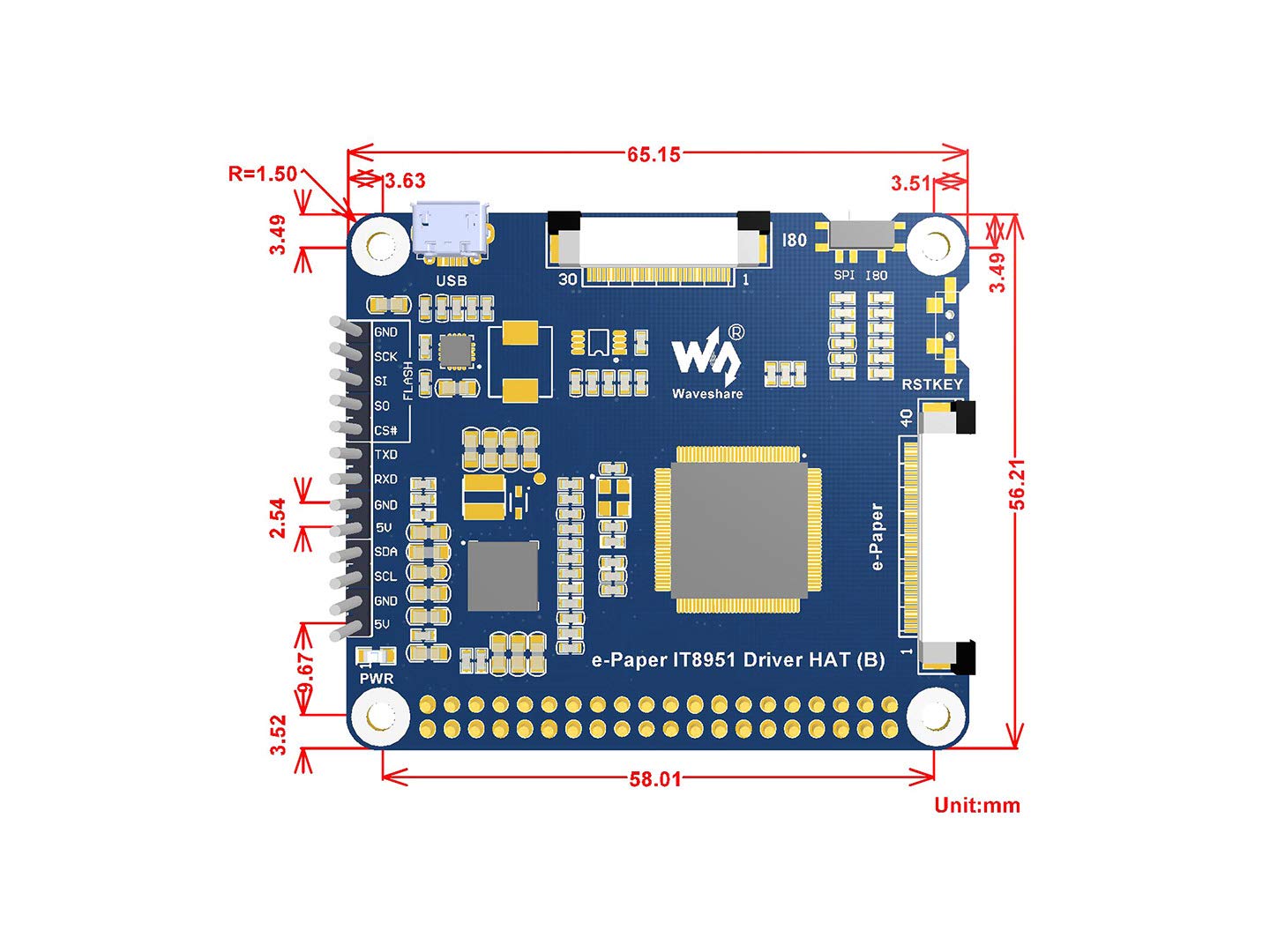 waveshare-6-zoll-e-paper-display-modul-1448x1072-schwarz-wei-f-r-raspberry-pi image 7