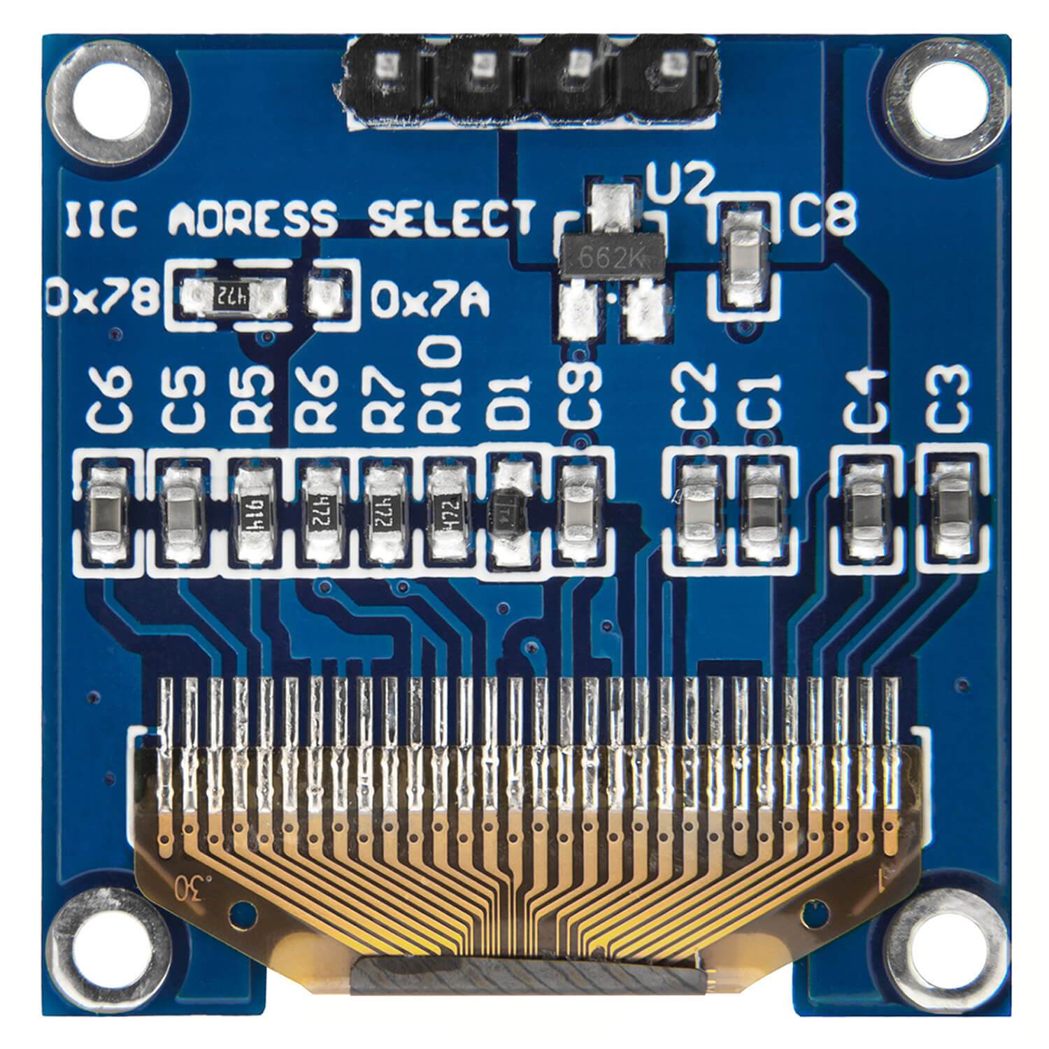 az-delivery-0-96-zoll-oled-display-ssd1306-i2c-128x64-pixel-wei image 3