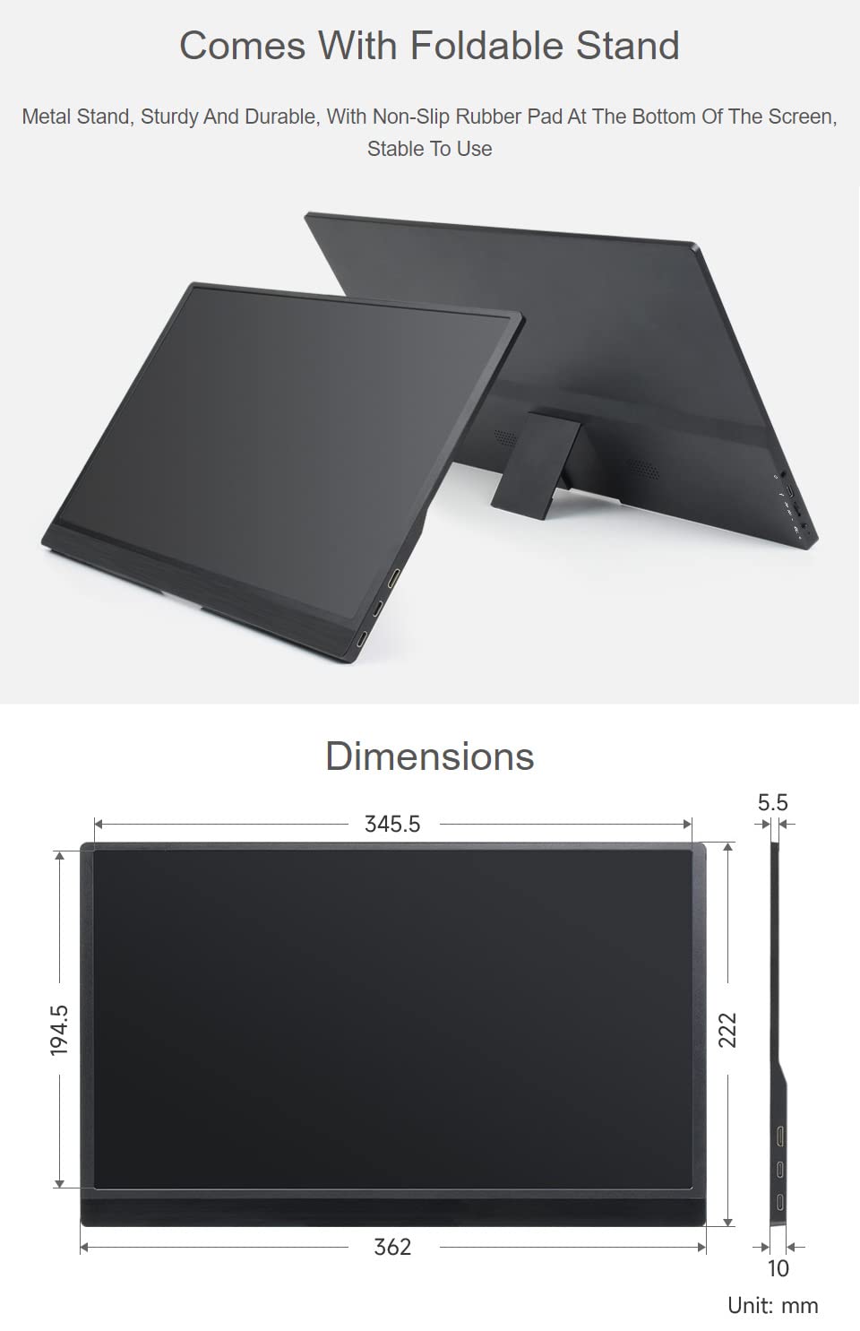 waveshare-15-6-zoll-monitor-mit-stand-1920x1080-full-hd-100-srgb-hdr image 8