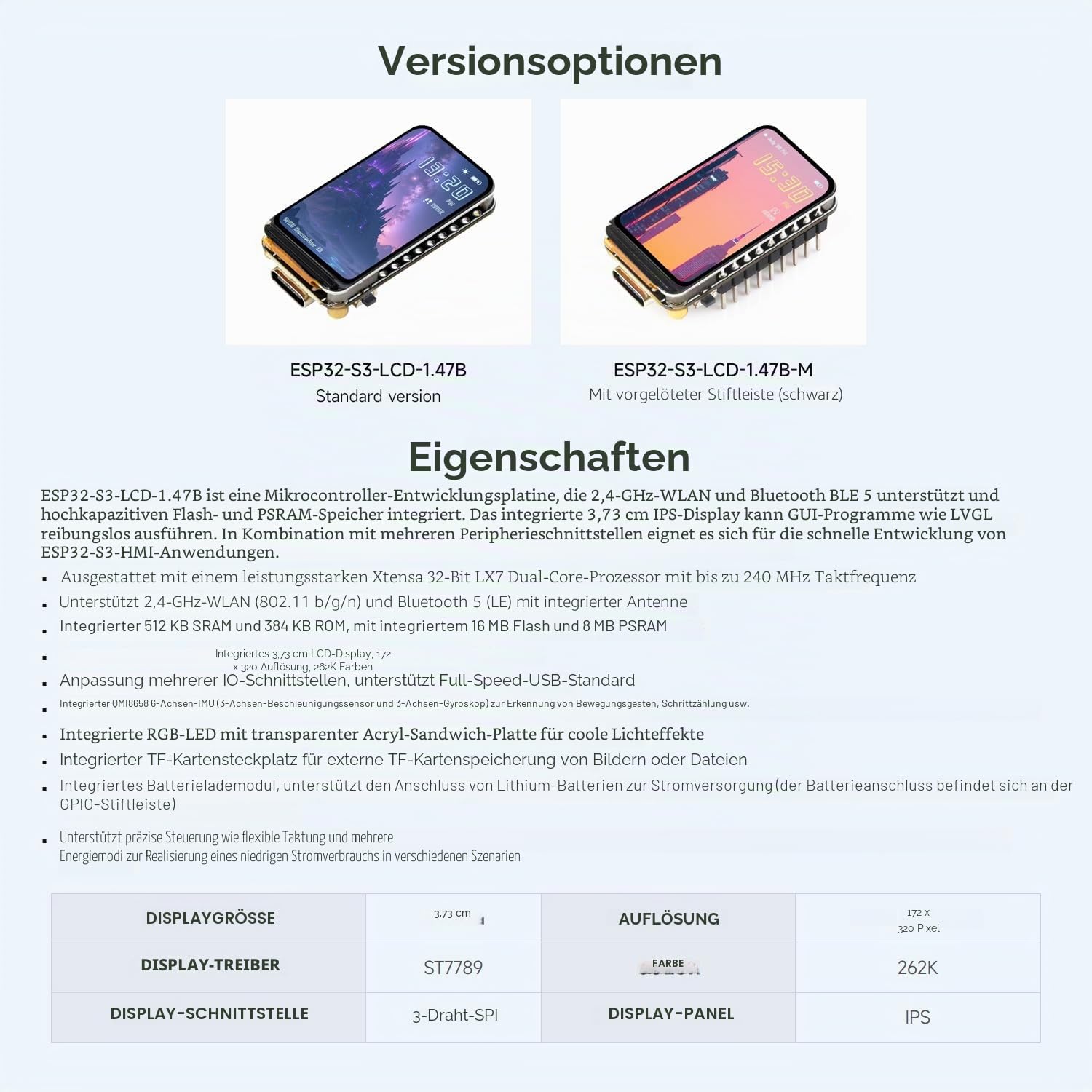waveshare-esp32-s3-1-47-zoll-lcd-display-board-172x320 image 4