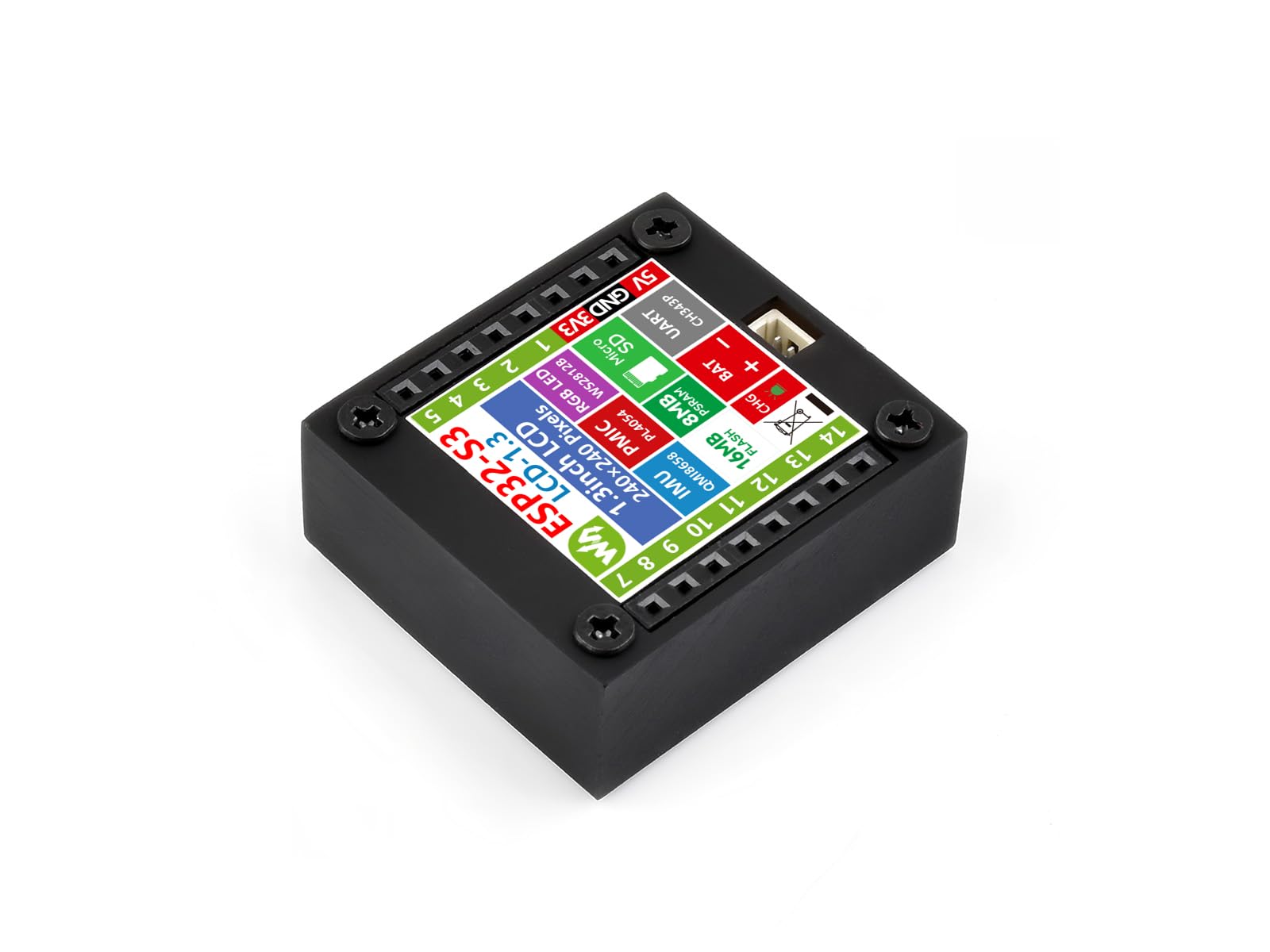 waveshare-esp32-s3-1-3-zoll-display-board-mit-geh-use-240x240-lcd-6-achs-imu image 6