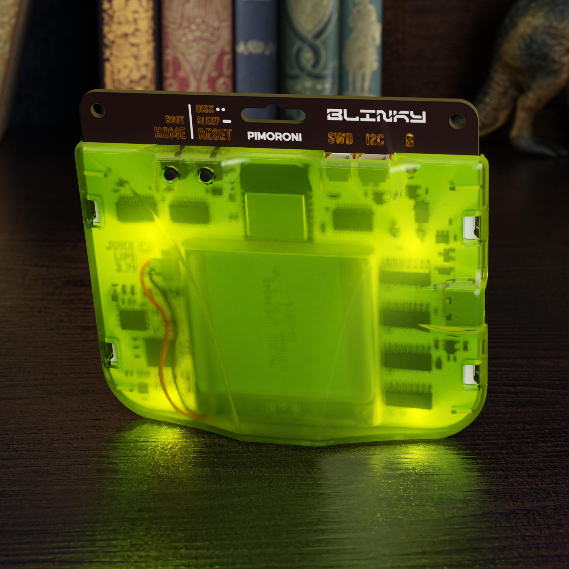pimoroni-blinky-2350-led-badge-rp2350 image 2