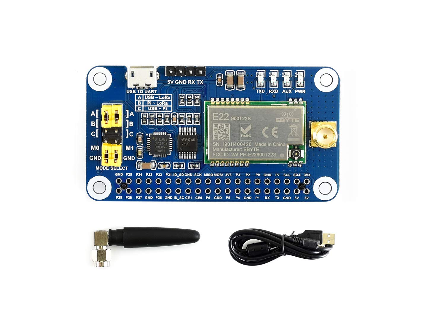 waveshare-nb-iot-hat-sim7020e-f-r-raspberry-pi-und-jetson-nano image 6