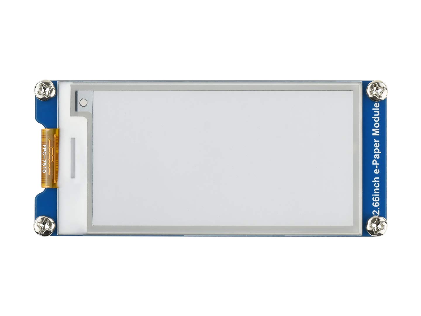 waveshare-2-66-zoll-e-paper-displaymodul-296-x-152-schwarz-wei-spi image 1