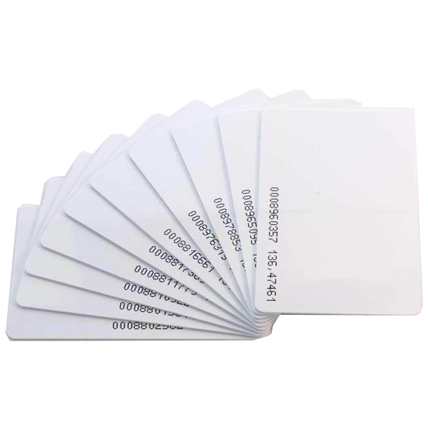 az-delivery-rfid-keycard-125khz-wei-durchnummeriert-ann-herungskarte image 1