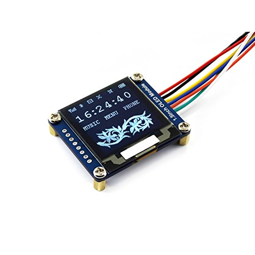 waveshare-1-5-zoll-oled-display-modul-128x128-16-graustufen-spi-i2c-ssd1327 image 3