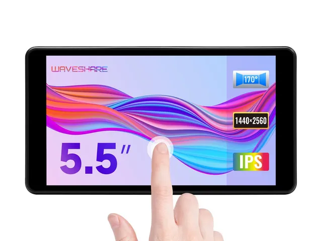 waveshare-5-5-zoll-2k-capacitive-touch-lcd-display-1440x2560-mit-geh-use-f-r-ras image 1