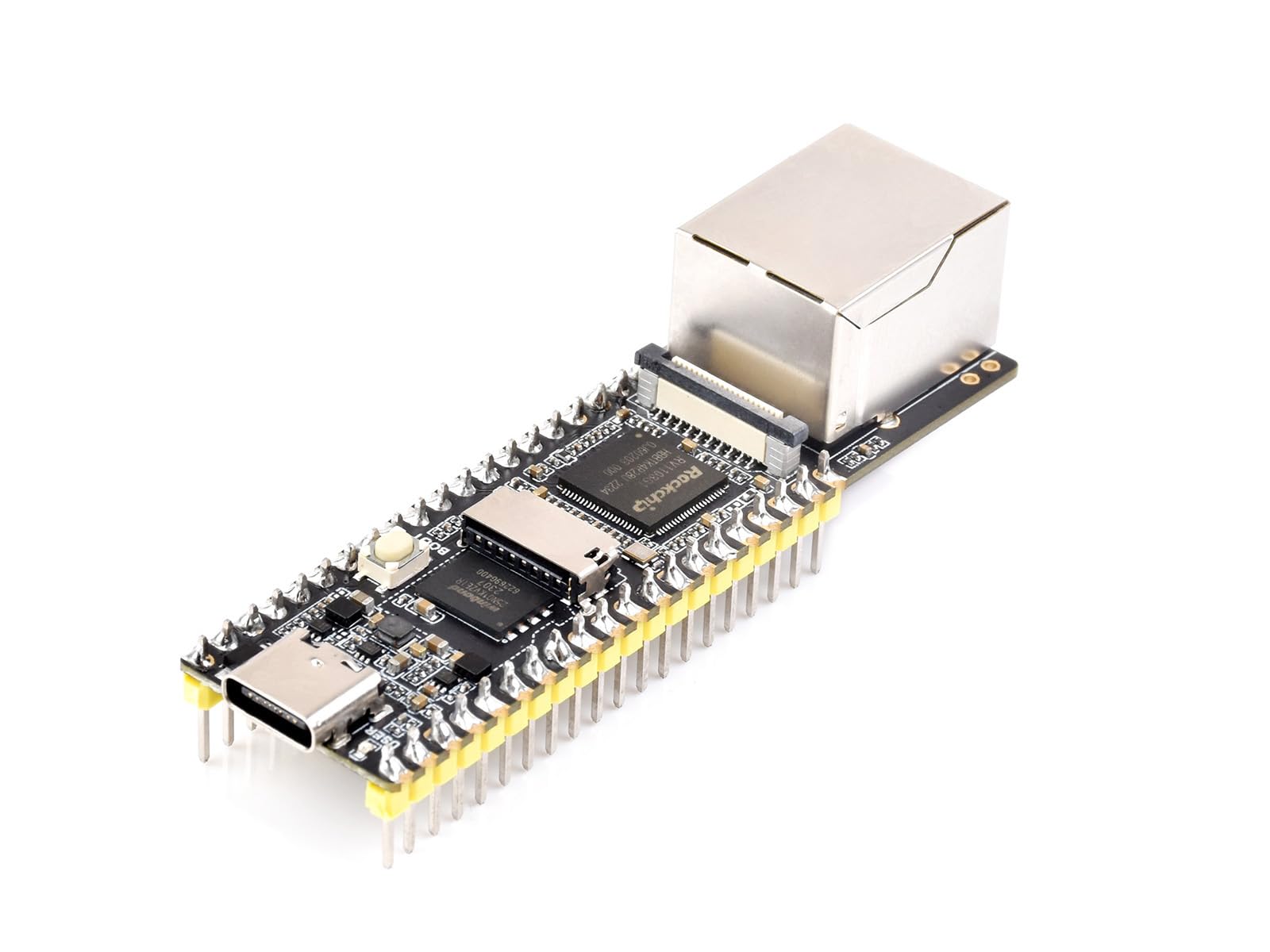 waveshare-luckfox-pico-plus-mit-header-rv1103-linux-board-cortex-a7-risc-v-npu image 1